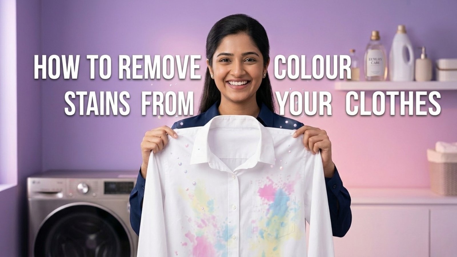 Remove Colour Stains from Your Clothes