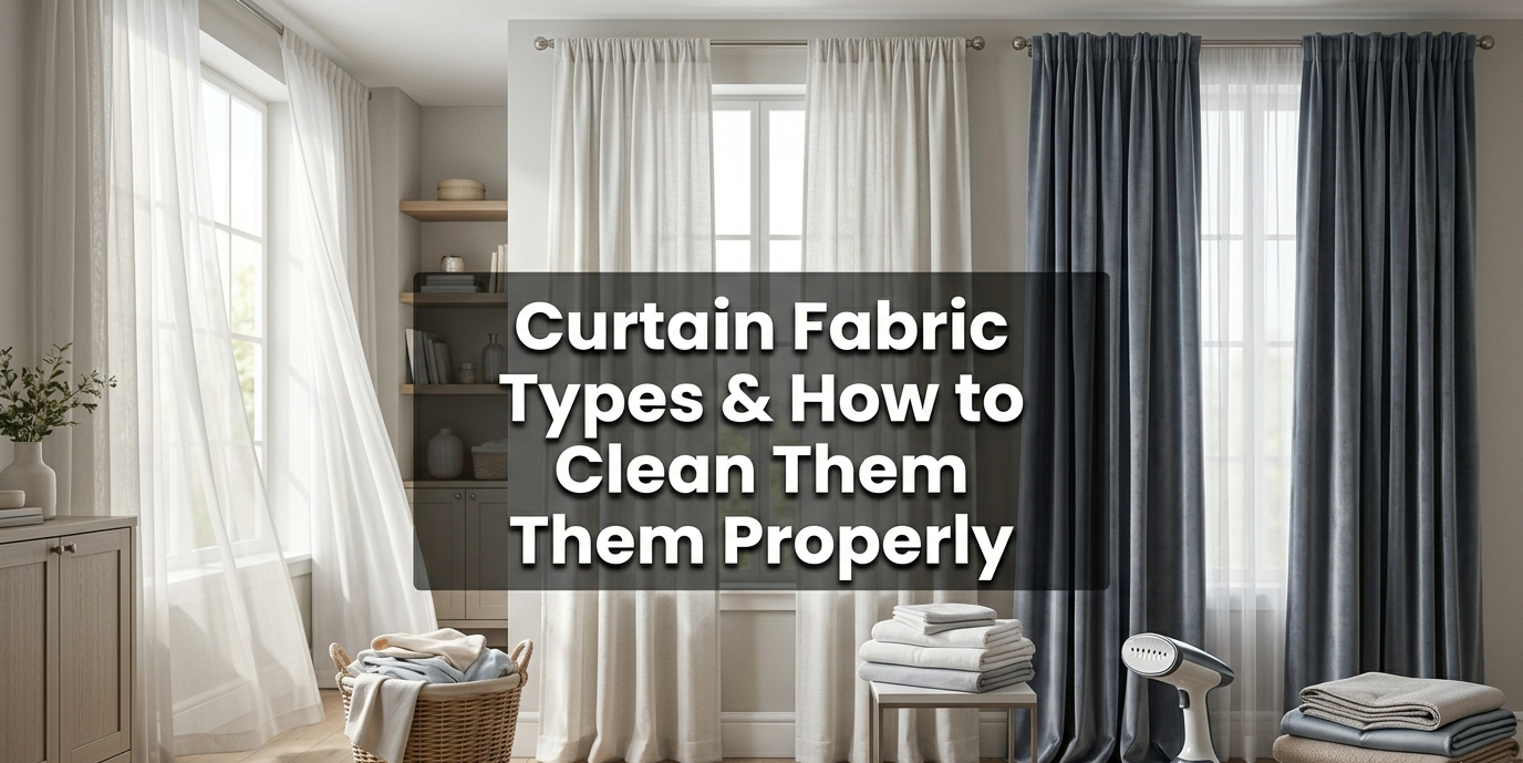 Clean Curtains Properly